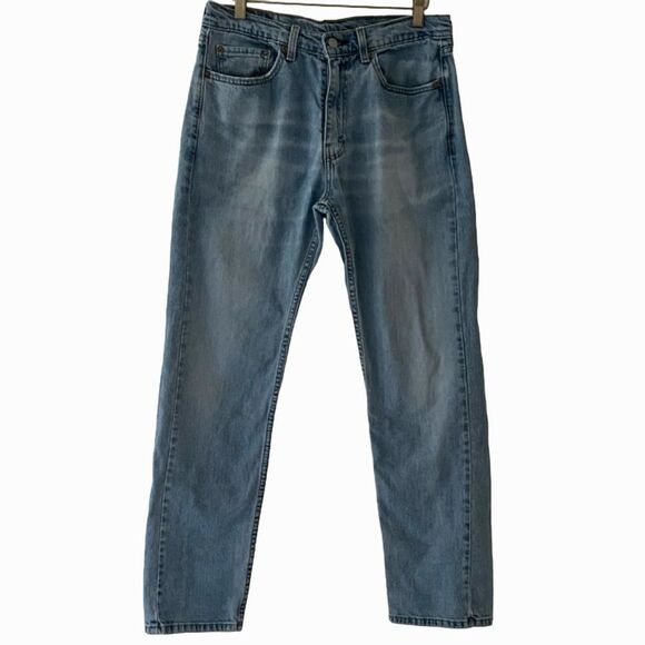 Levi’s 505 Jeans Men’s Classic Broken-In Levi Denim Jeans  Work Size 33 - Picture 1 of 7
